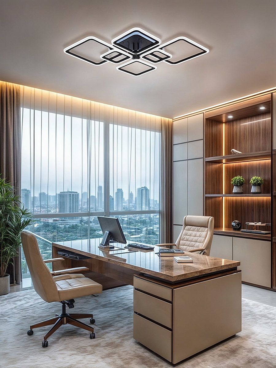 Потолочная люстра Natali Kovaltseva Spektr LED LAMPS 81442