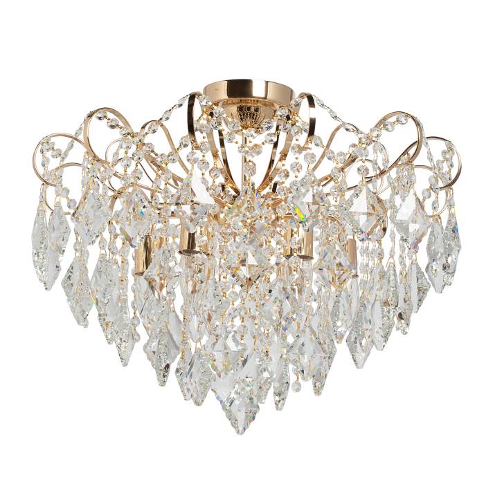 Потолочная хрустальная люстра De Markt Бриз 464019406