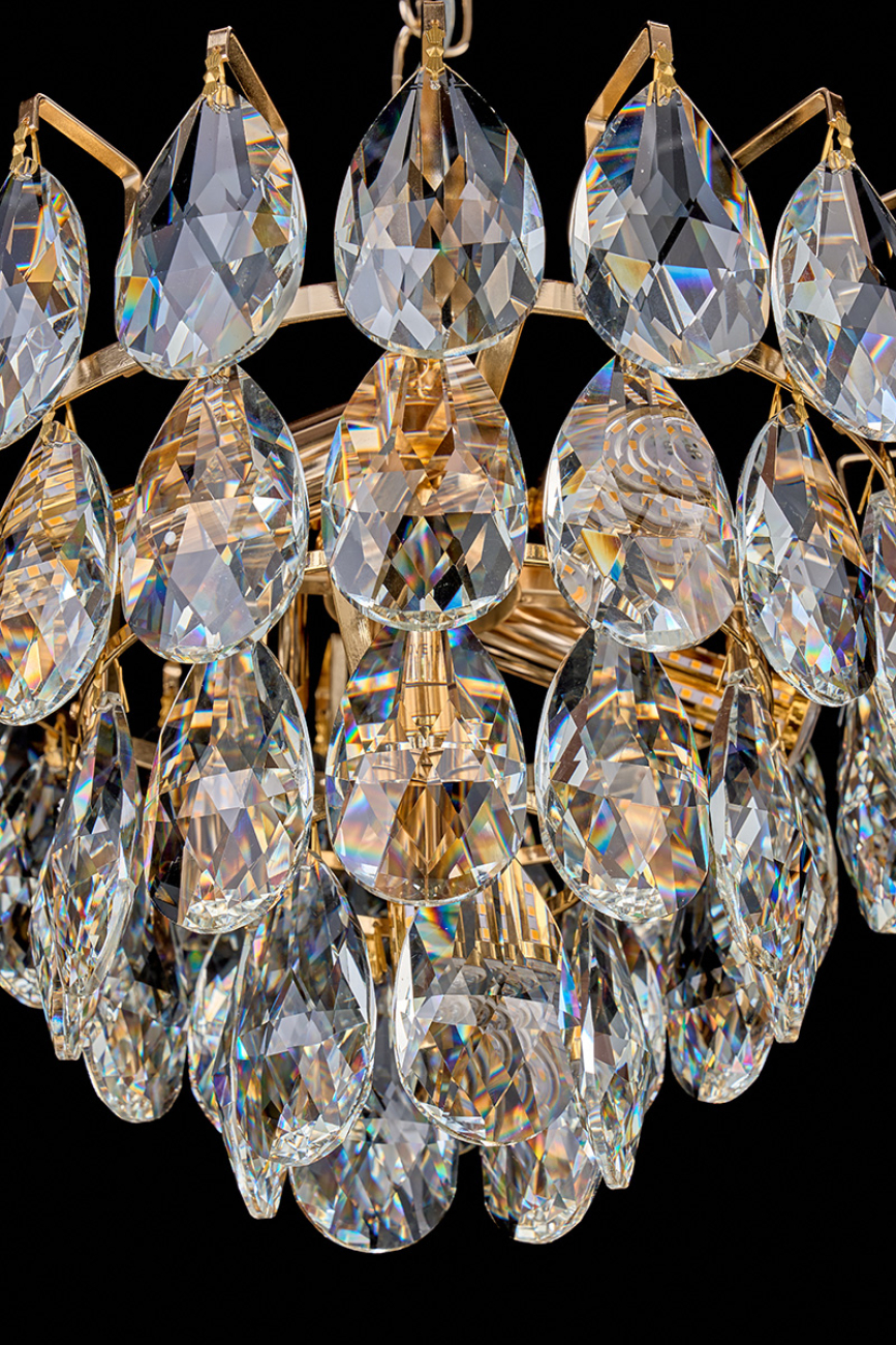 Подвесная люстра LEON Melanie LE6880/400 GD