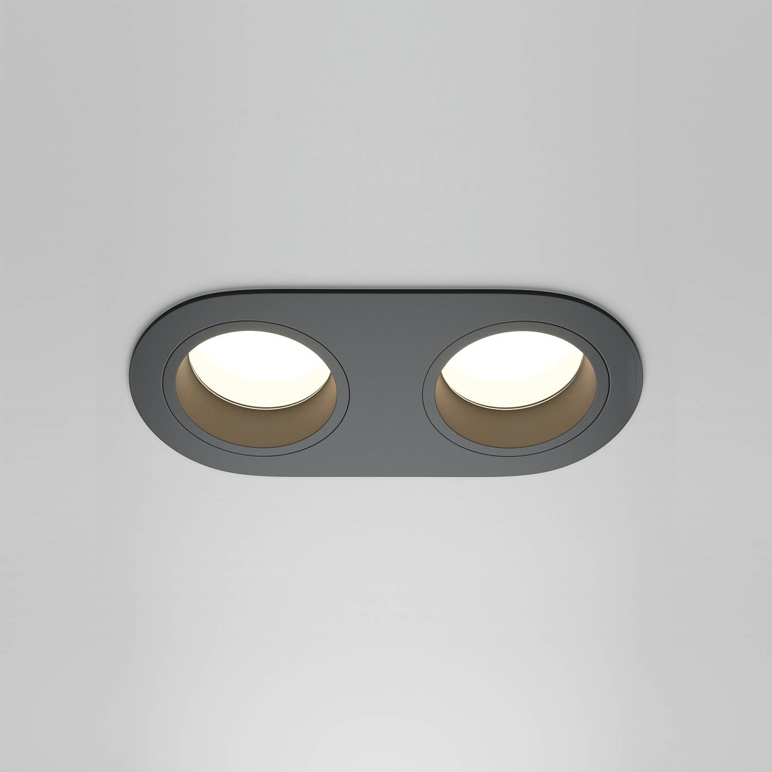 Встраиваемый светильник Maytoni Share DL126-02-GU10-B