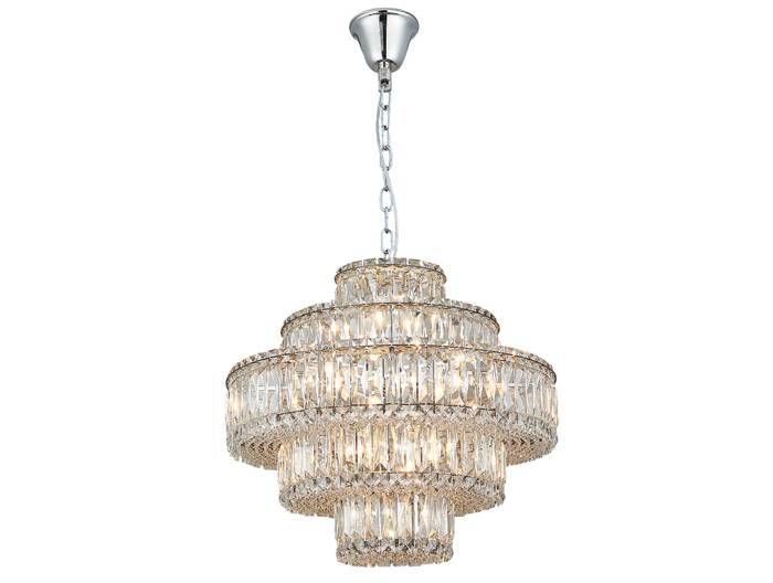 Подвесная люстра Newport 8450 8459+6/C chrome