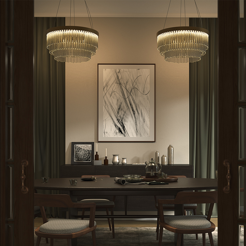 Подвесная люстра Maytoni Trove MOD486PL-L38BSK