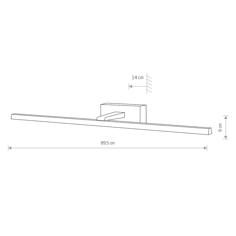 Подсветка зеркал и полок Nowodvorski Van Gogh Led 10284