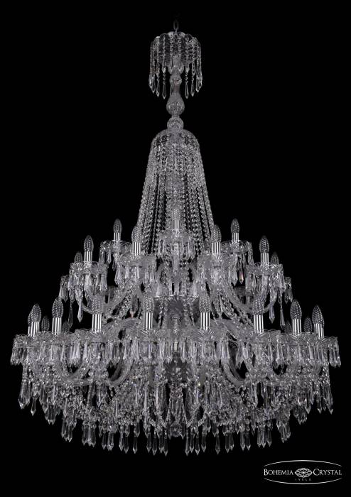 Подвесная хрустальная люстра 1403 Bohemia 1403/20+10+5/400/XL-164/2d Ni
