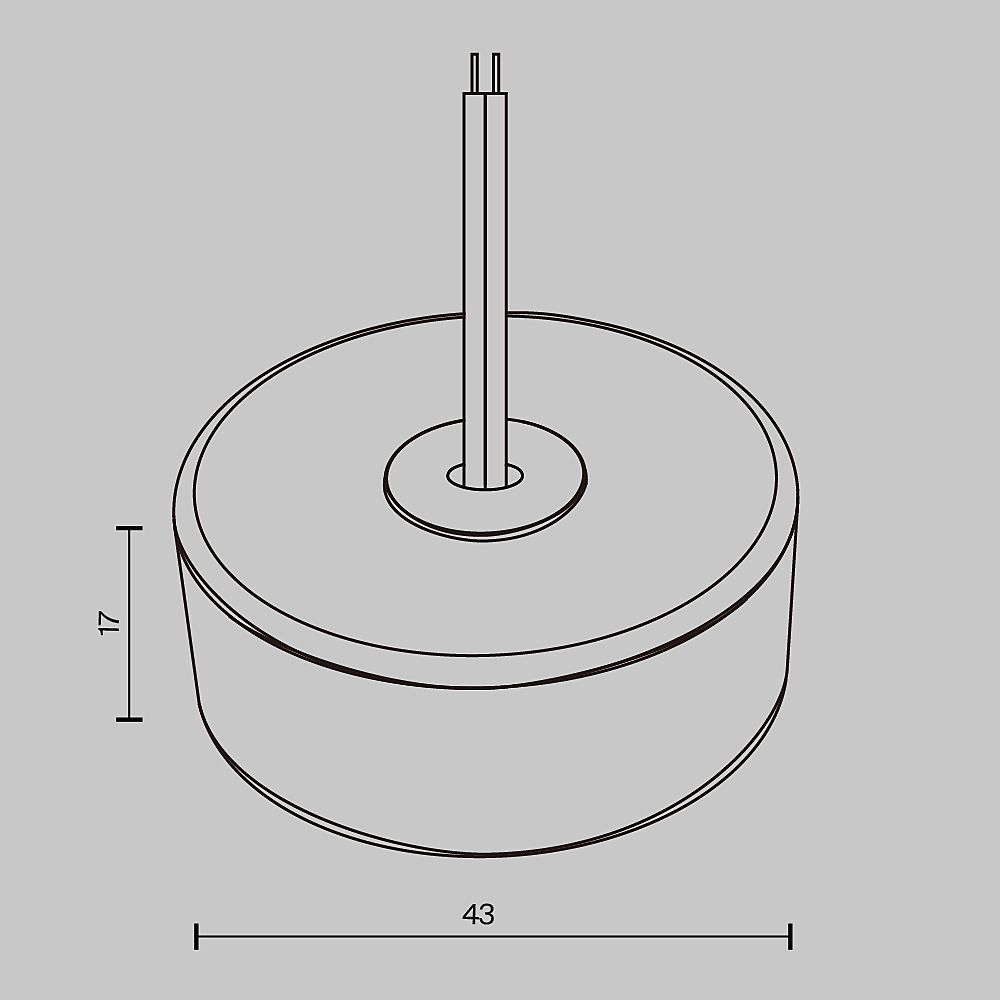 Диммер для выключателя DIM 1 зона Maytoni Пульты 711038