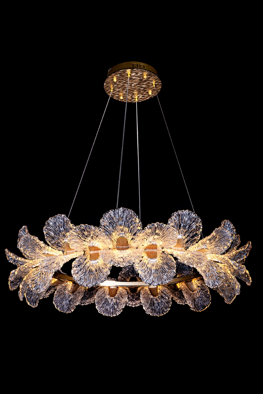 Подвесная люстра LEON Jardin LE3032/980 GD/SH