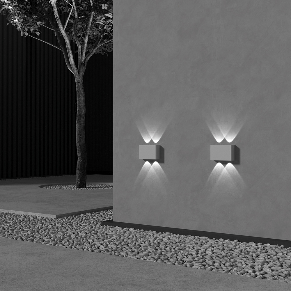 Уличный настенный светильник Maytoni Show O433WL-L4W3K