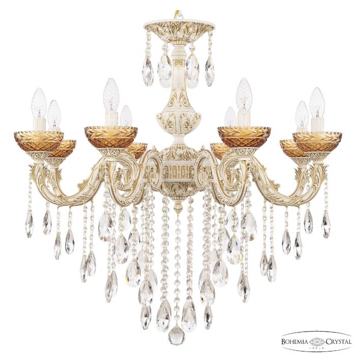 Подвесная люстра Bohemia AL7901 AL79101/8/250 B WMG P Amber/M-1F