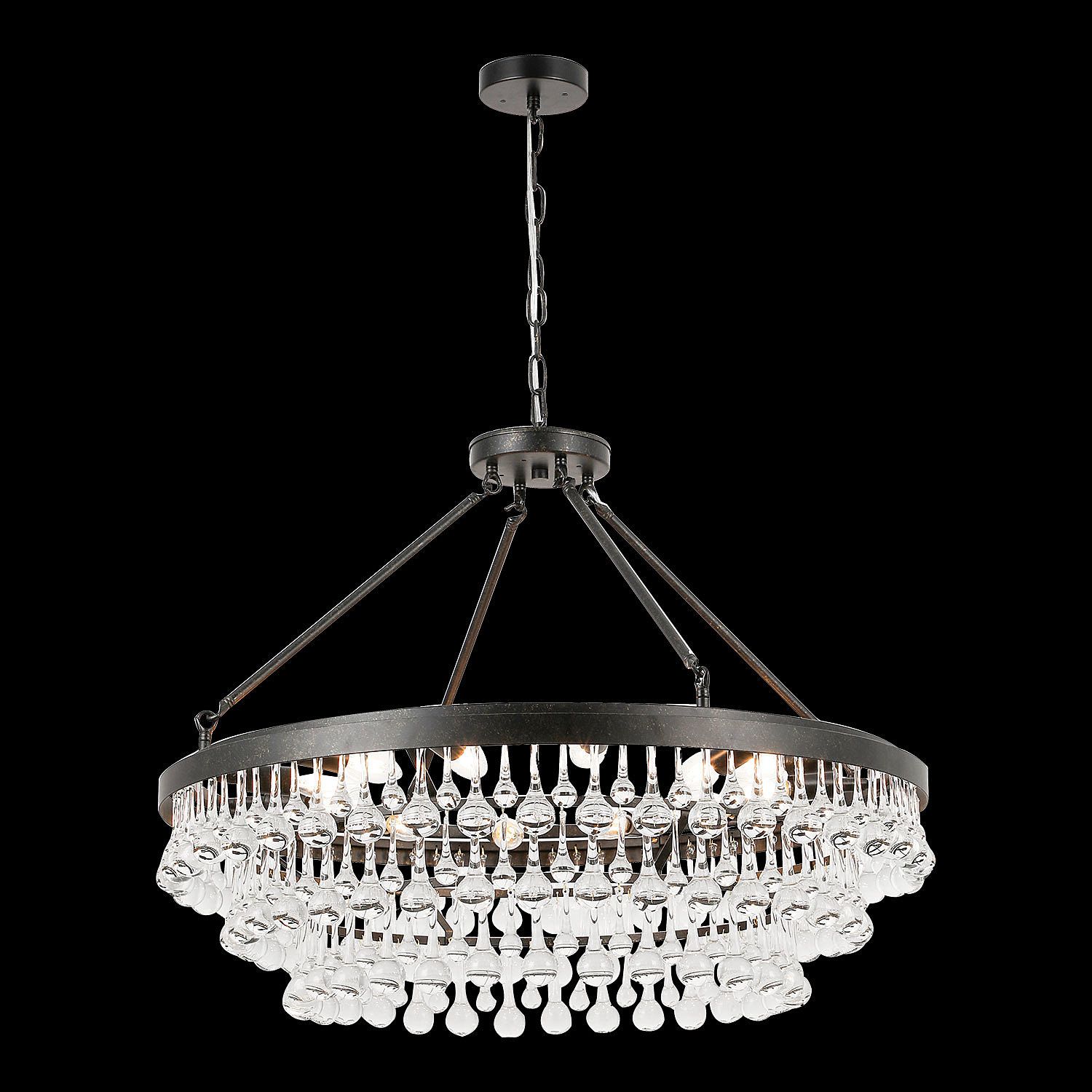 Подвесная люстра Lussole LSP-6051