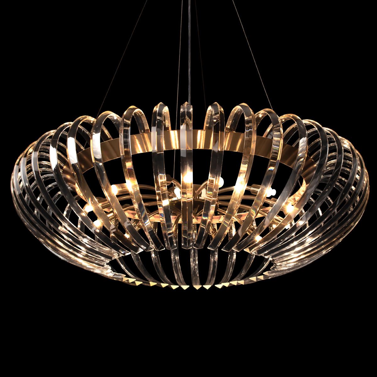 Подвесная люстра Loft It Dakota 10300/800 French gold
