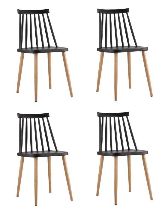Комплект стульев Stool Group Морган Y820 black X4