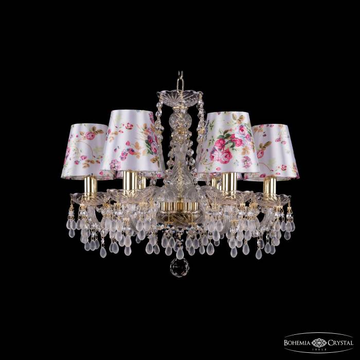 Подвесная хрустальная люстра 1410 Bohemia 1410/6/160 G V0300 SH28