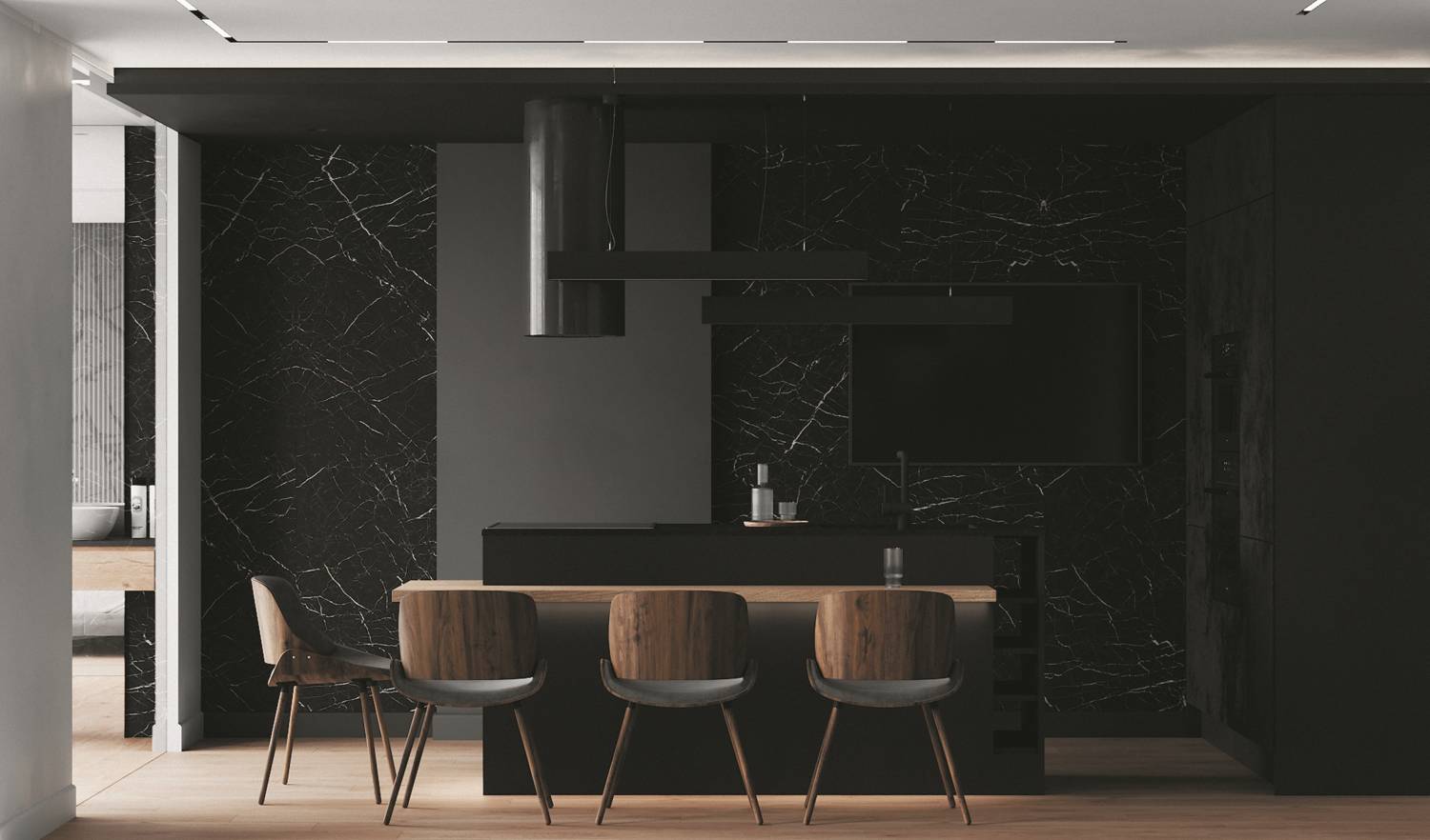 Светильник подвесной Maytoni Vinder P051PL-L40B4K