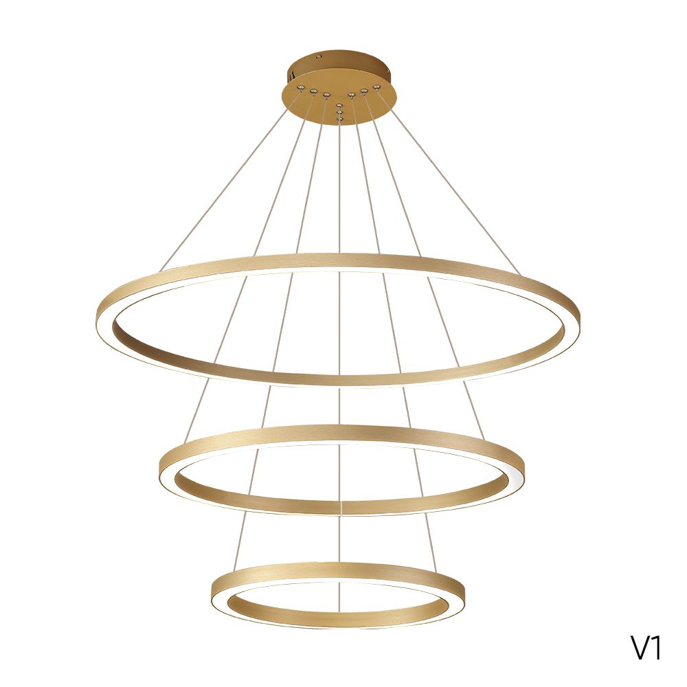 Подвесная люстра Crystal Lux Fortuna FORTUNA SP158W LED GOLD