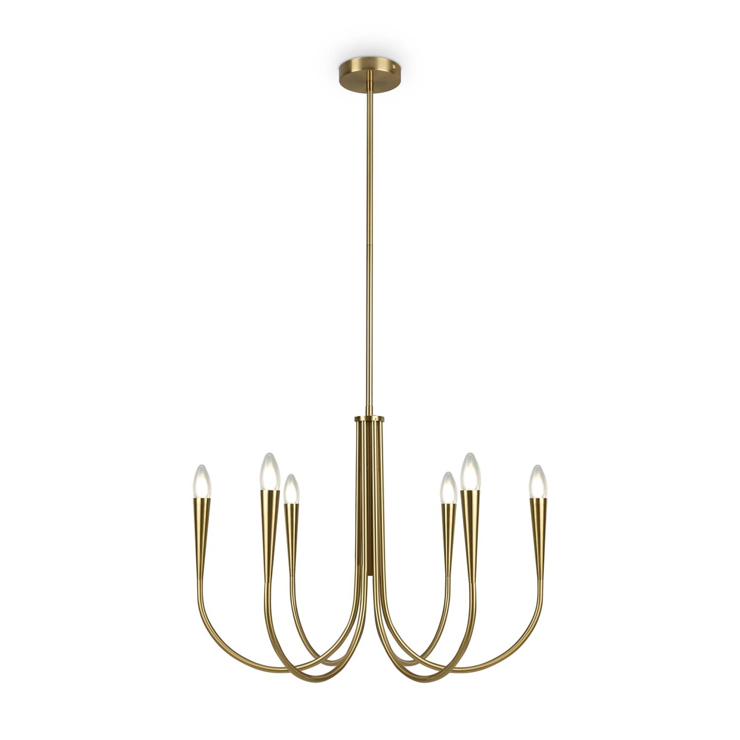 Люстра на штанге Freya Branches FR5253PL-06BS
