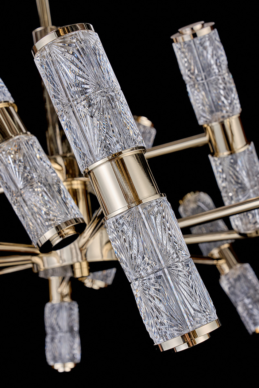 Люстра на штанге LEON Viviane LE7763/8+4 GD