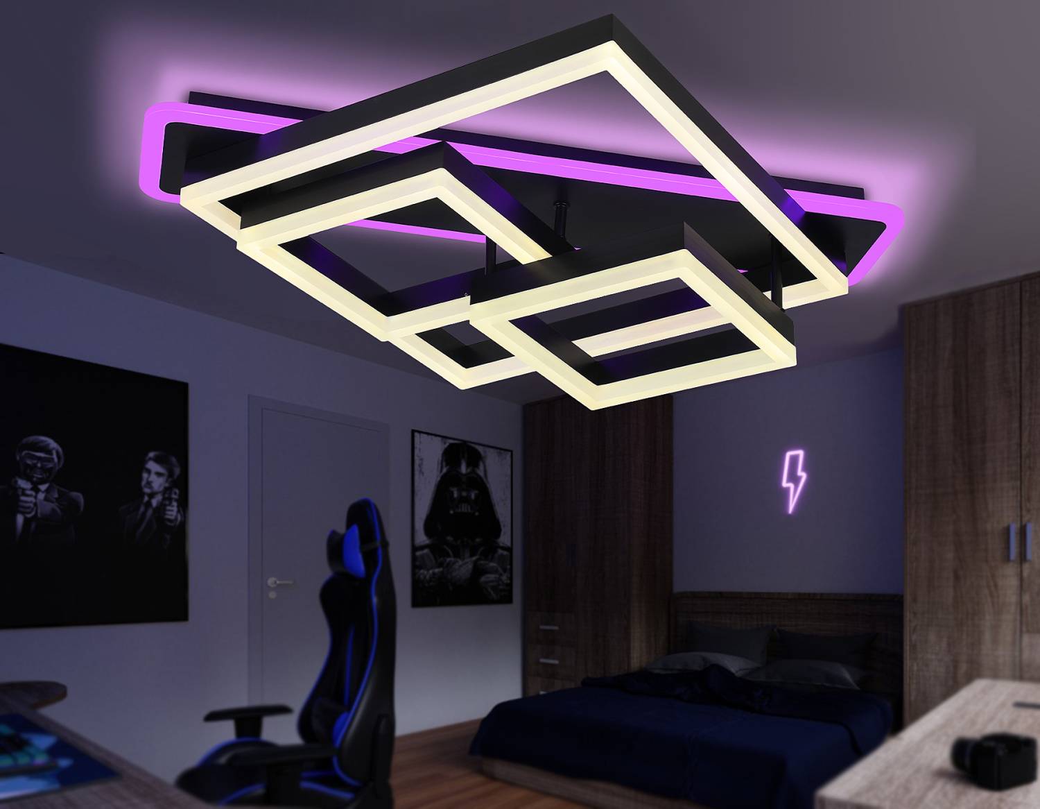 Потолочная люстра Ambrella Disk FA8533