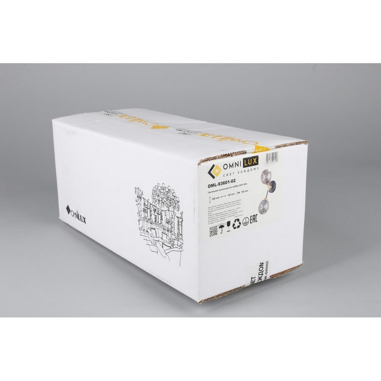 Настенное бра Omnilux Sandrigo OML-93601-02