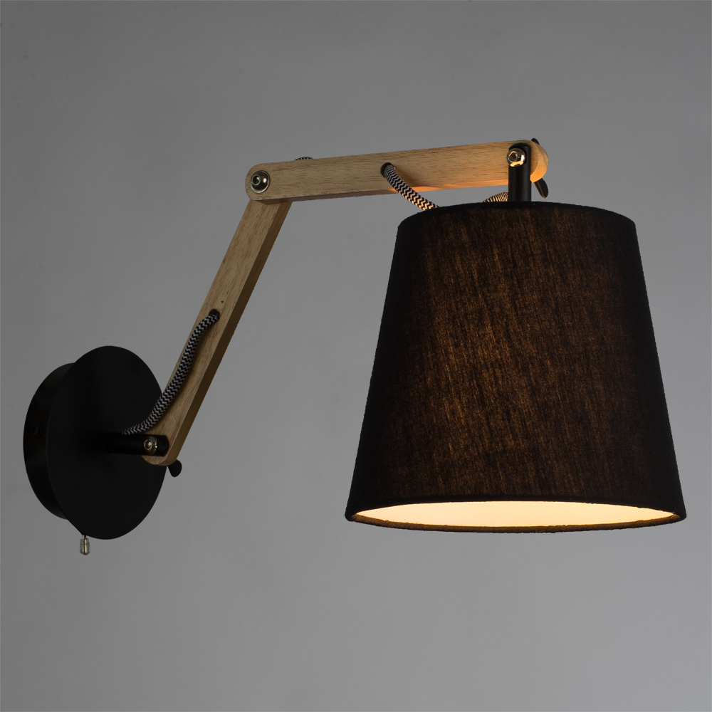 Бра Arte Lamp PINOCCIO A5700AP-1BK