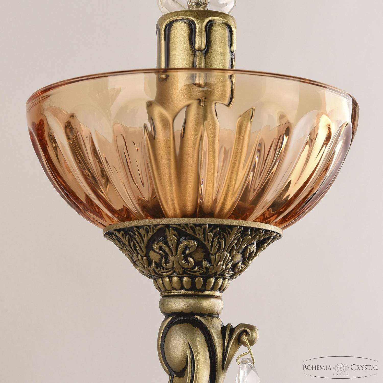 Настенное бра Bohemia AL7801 AL7801B10/2/175 A AGB P Amber/M-1H