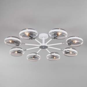 Потолочная люстра Eurosvet Gallo 70121/8 белый Smart