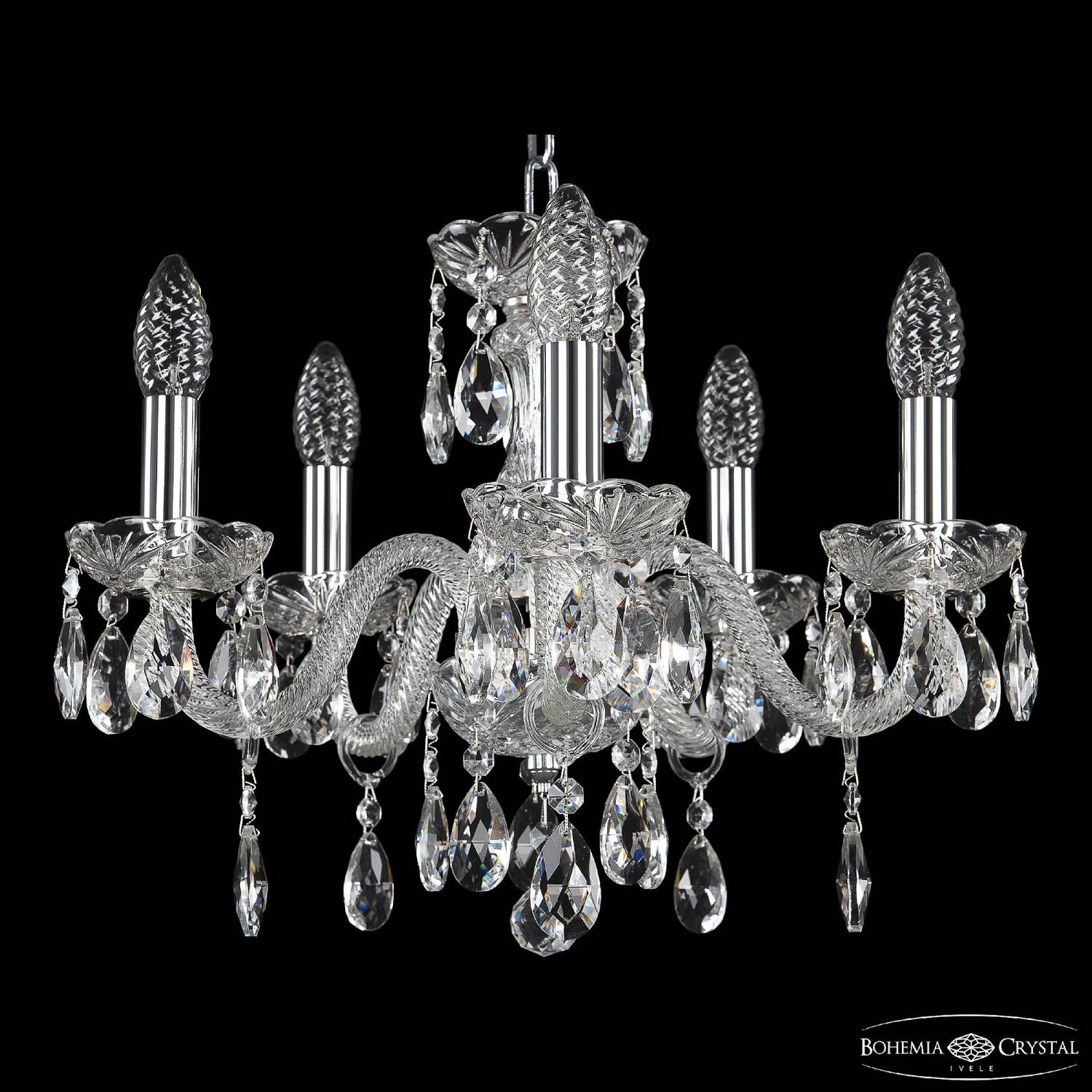 Подвесная люстра Bohemia 117 117/5/141 Ni