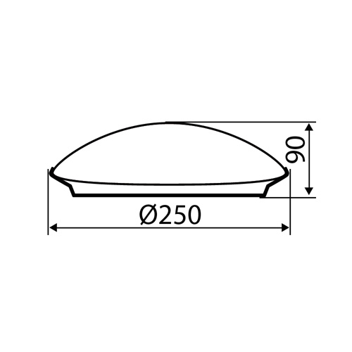 Уличный потолочный светильник Kanlux Plafmin 25690
