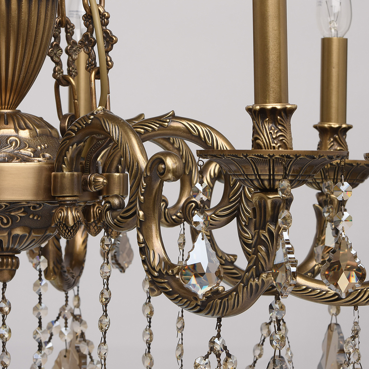 Подвесная хрустальная люстра Габриэль Chiaro 491010808