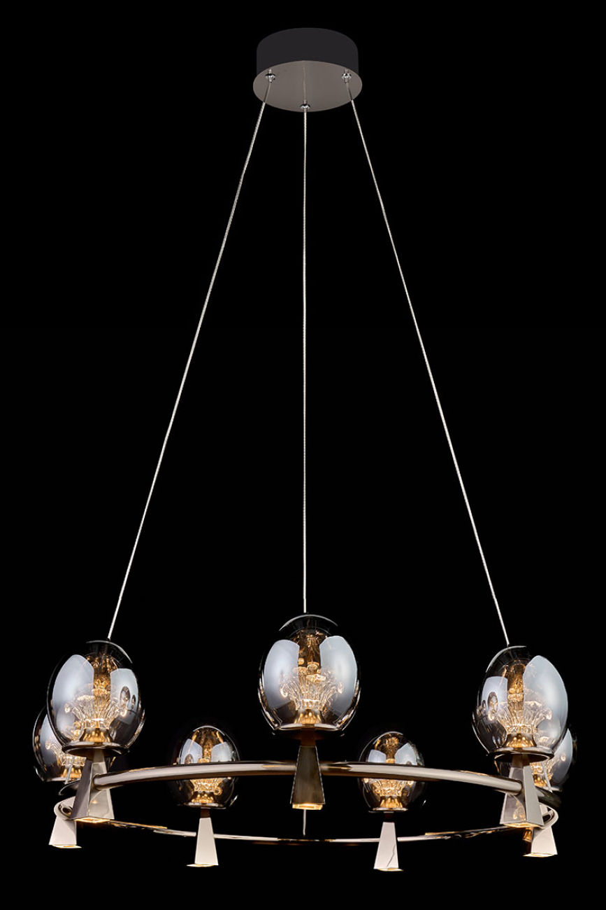 Подвесная люстра LEON Nancy LE3053/820 GD