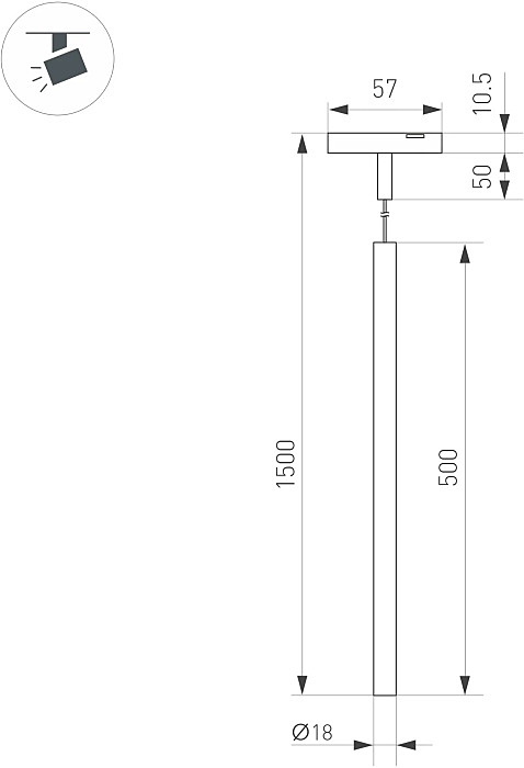 Трековый светильник Arlight Mag-Microcosm 043270