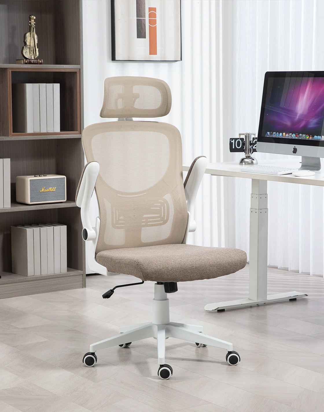 Кресло офисное Stool Group Airone D-516-1 beige