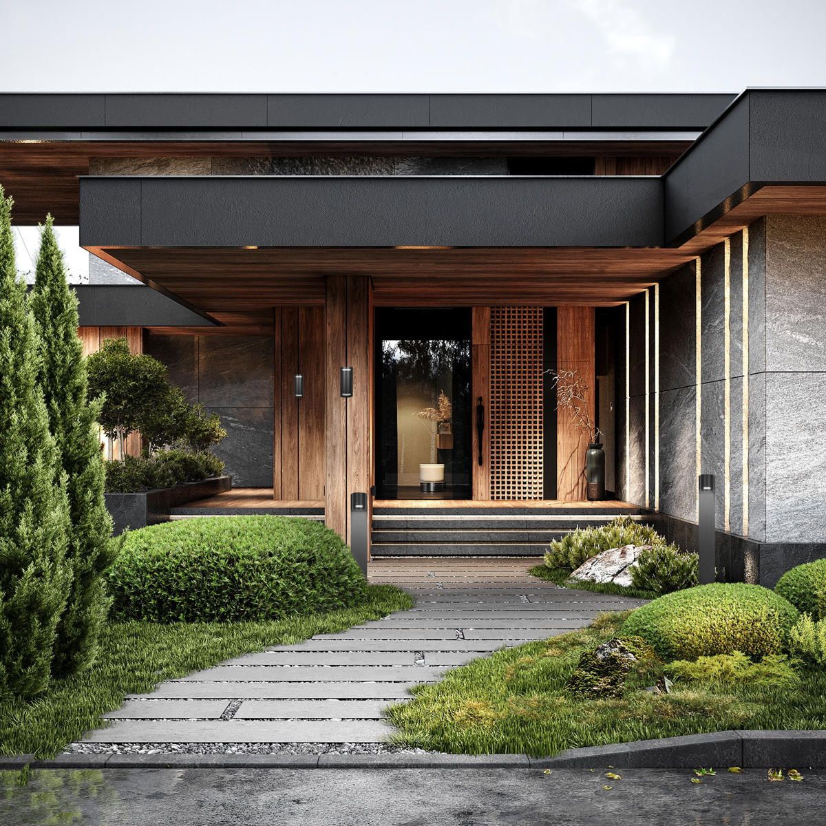 Уличный наземный светильник Loft It Stema 100012/800