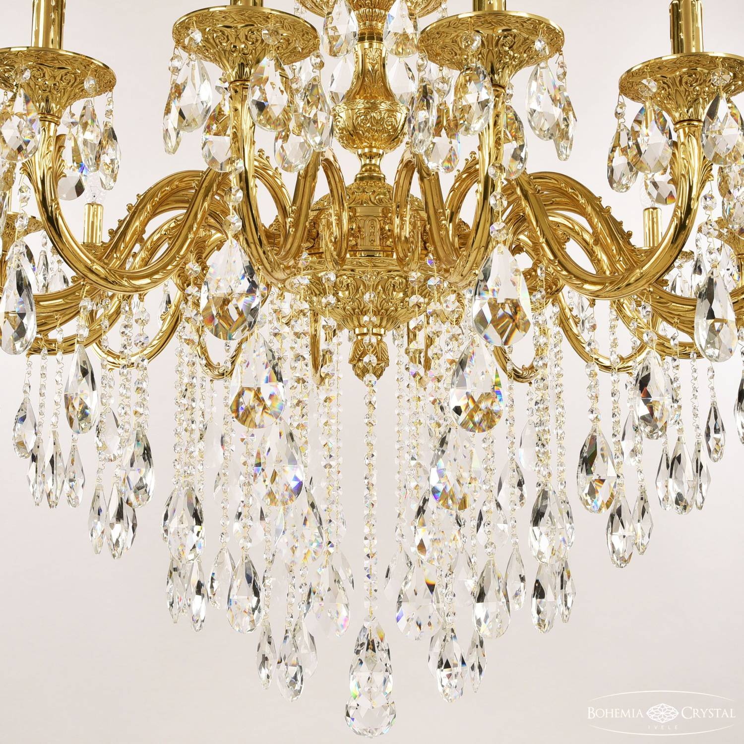 Подвесная хрустальная люстра 7101 Bohemia 71201/16/360 B G