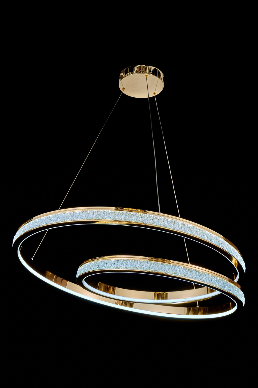 Подвесная люстра LEON Aida LE7707/800Z Gold