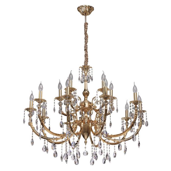 Подвесная хрустальная люстра Габриэль Chiaro 491013115