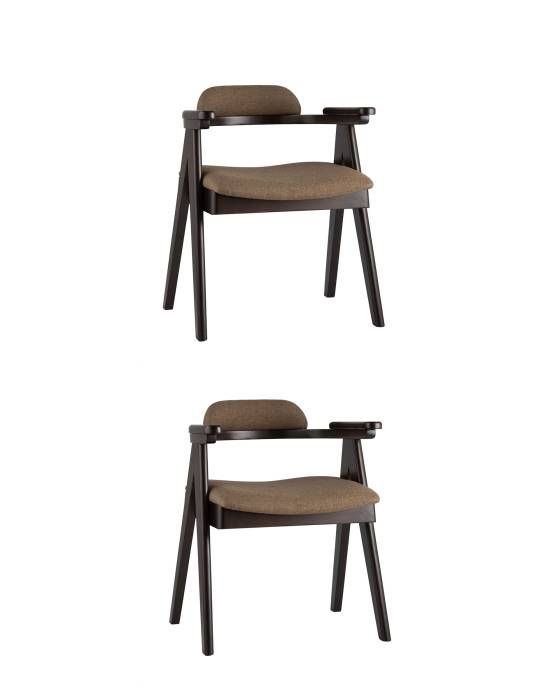 Комплект стульев Stool Group OLAV MH32015 BZ-1 DARK BROWN-KOROB2