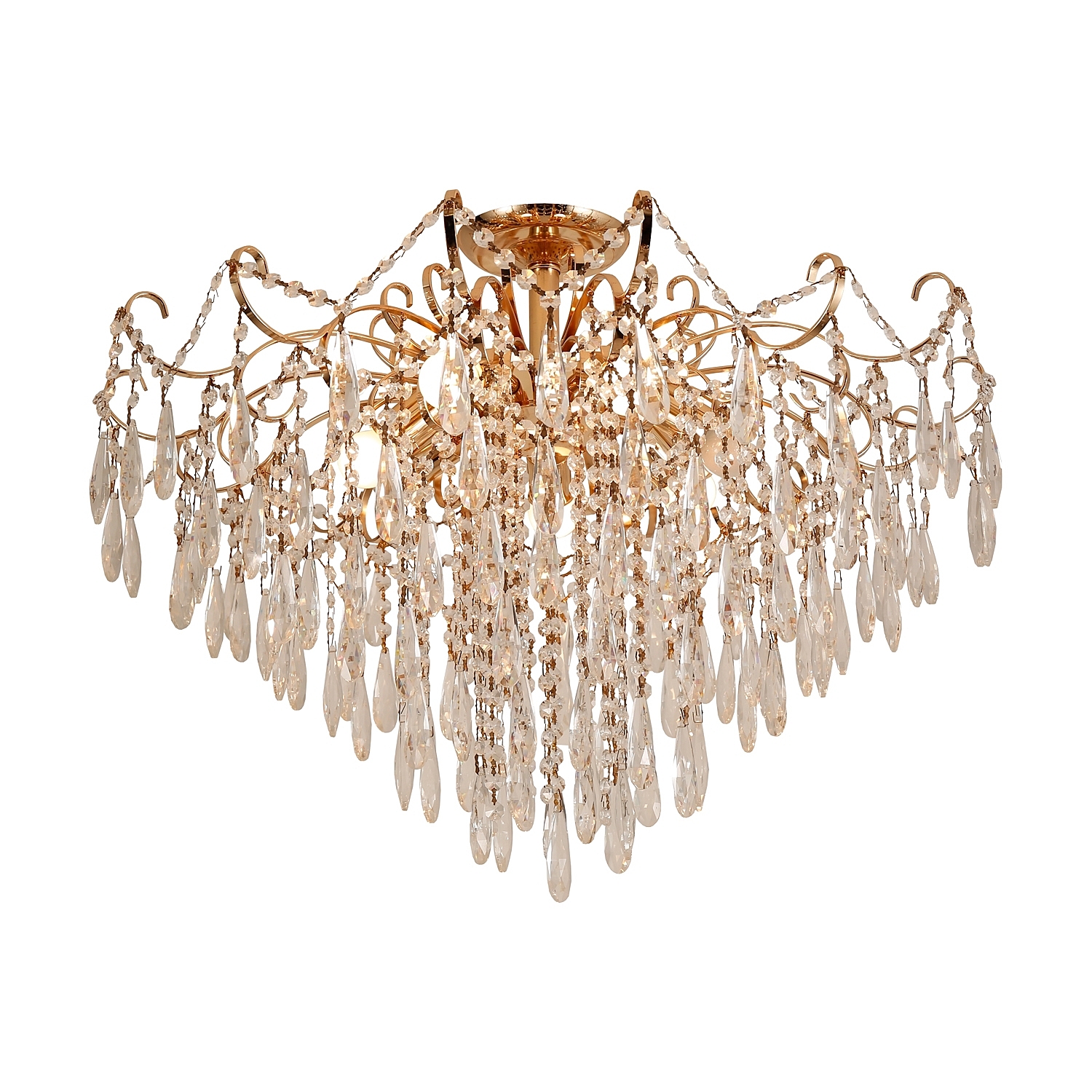 Потолочная люстра ЭкономСвет 50102 50102/9FGD WT