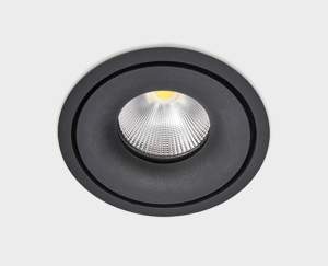 Встраиваемый светильник Italline 60 1 IT06-6018 black 4000K