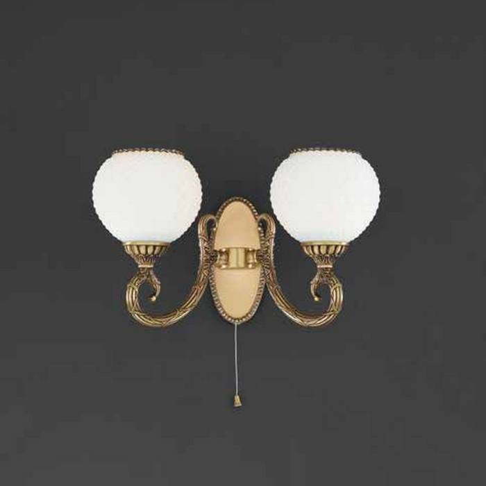 Настенное бра Reccagni Angelo 8450 A.8450/2 Настенное бра Reccagni Angelo 8450 A.8450/2