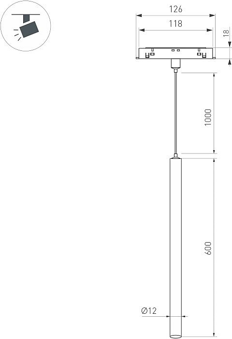 Трековый светильник Arlight Mag-Orient 044502