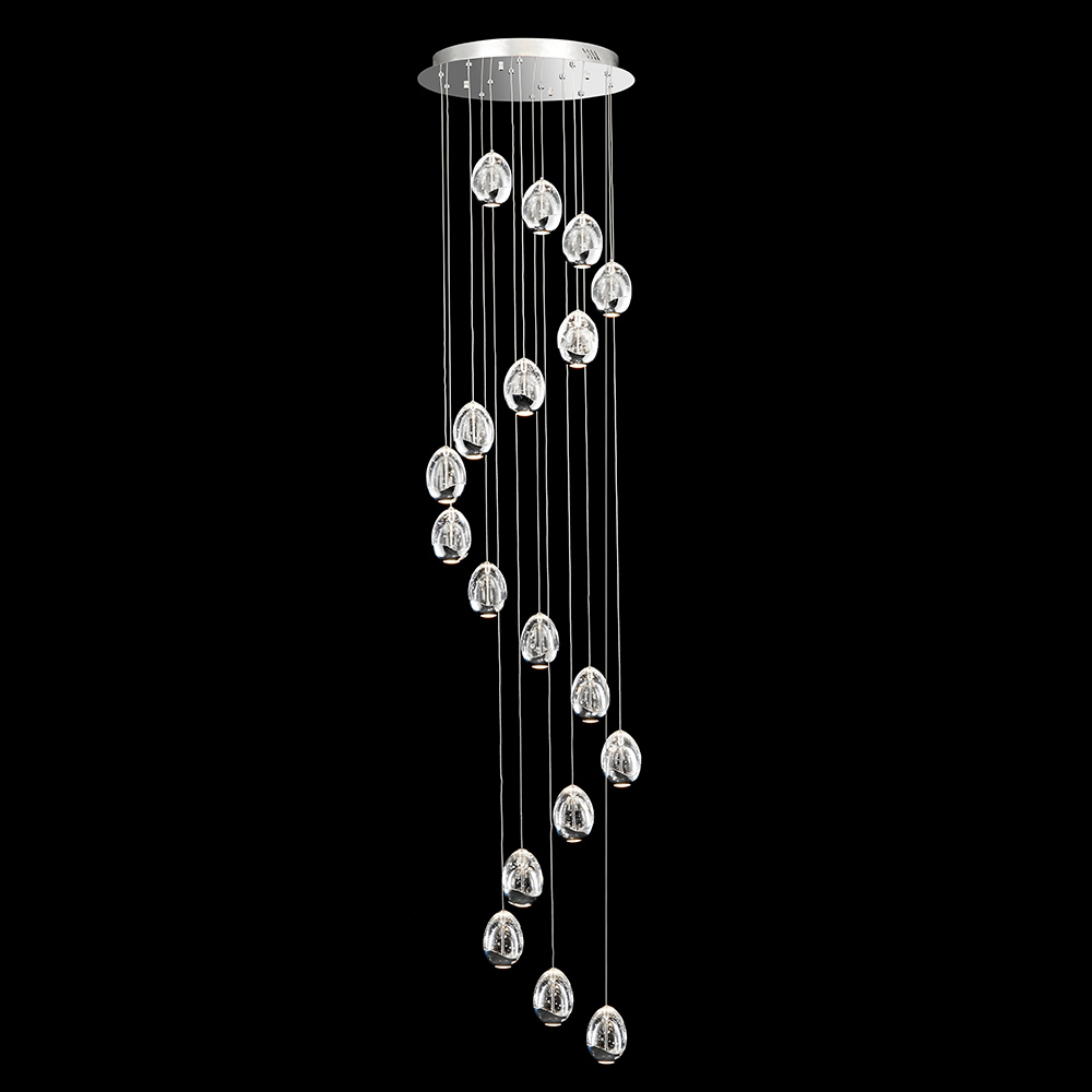 Люстра каскадная Delight Collection Terrene MD13003023-18A chrome