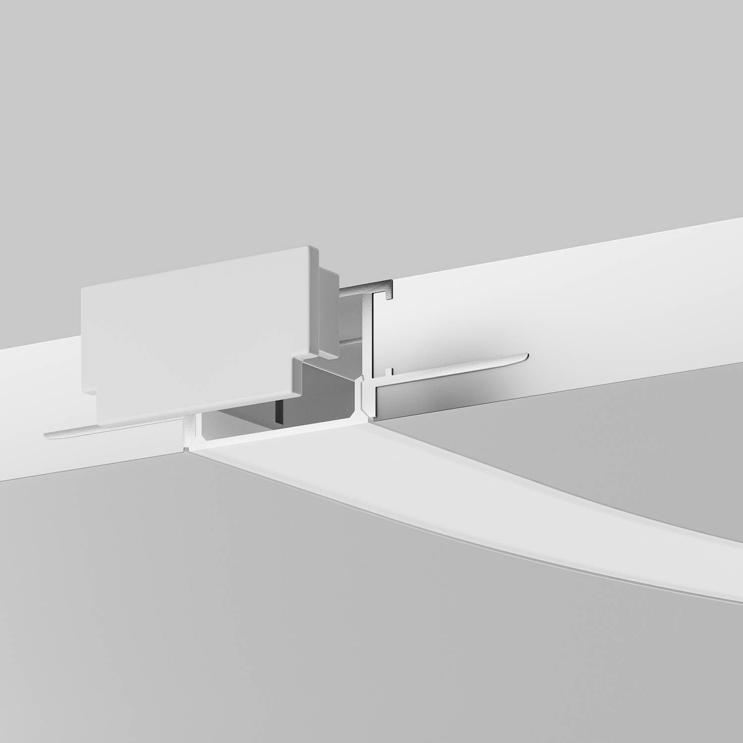 Заглушка для профиля Maytoni Встраиваемый со скрытым фланцем профиль 642008