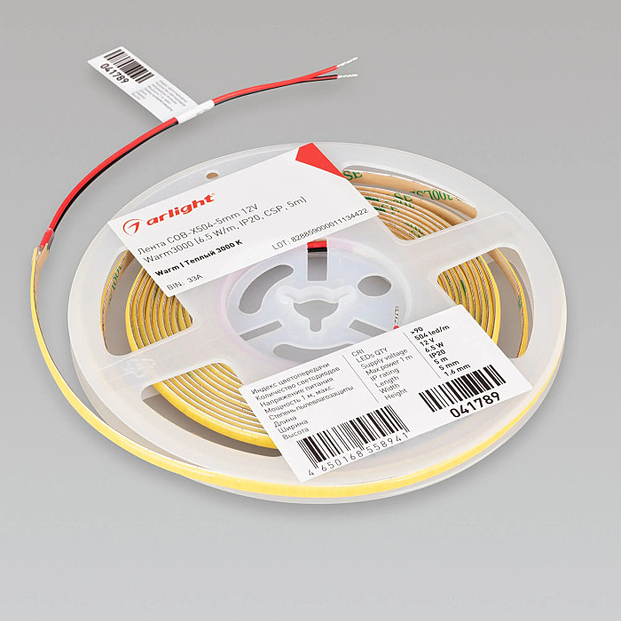 Светодиодная лента Arlight Cob Открытая 041789