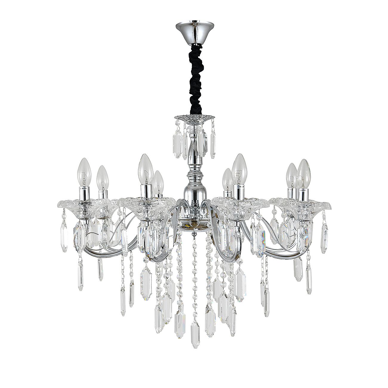 Подвесная люстра Escada Fantail 2111/8P Chrome