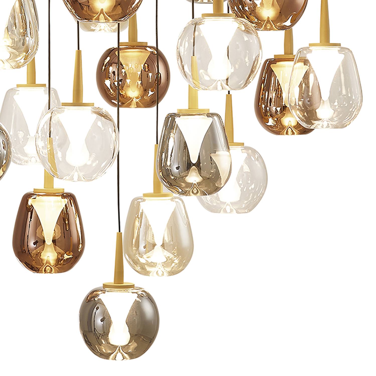 Подвесная люстра Mantra Andromeda 8937+24PL