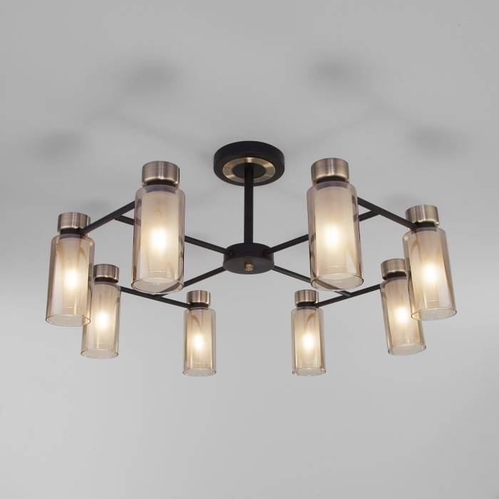 Потолочная люстра Eurosvet Amado 70115/8 черный