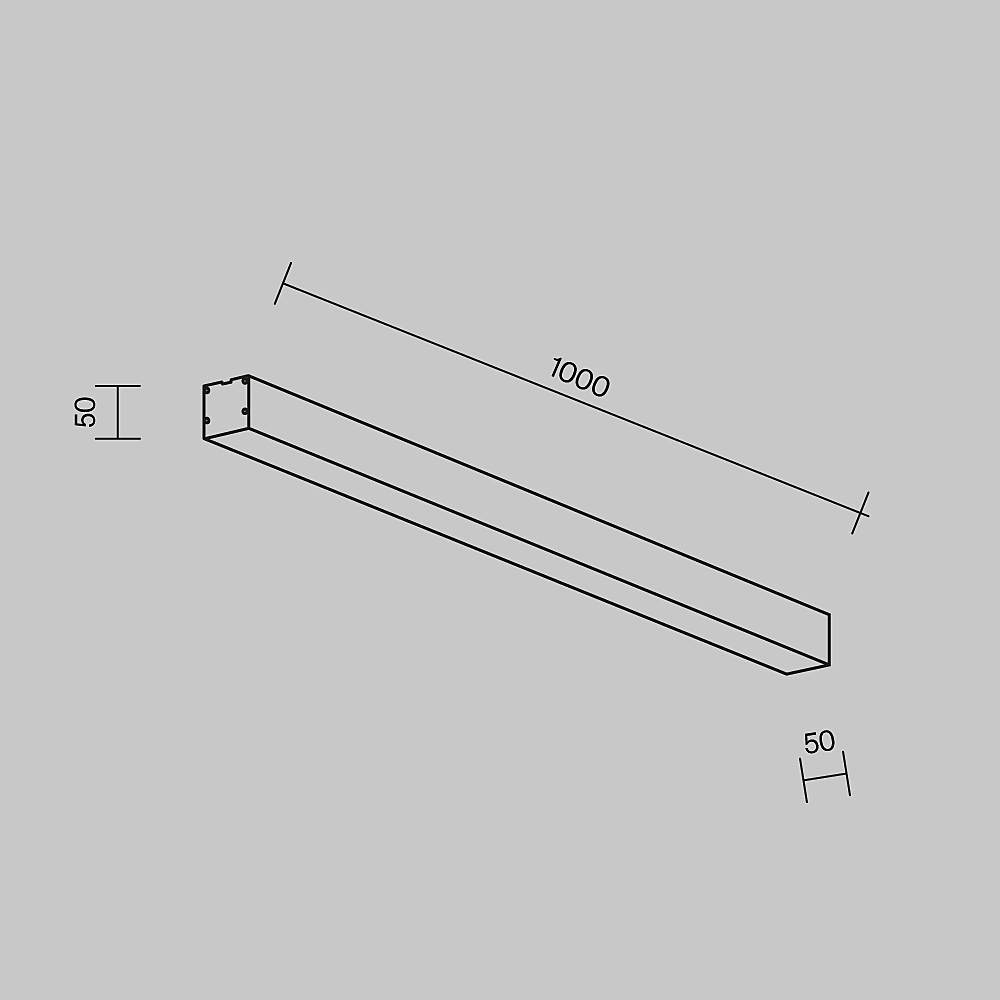 Светильник потолочный Maytoni Накладные линейные светильники LL311028