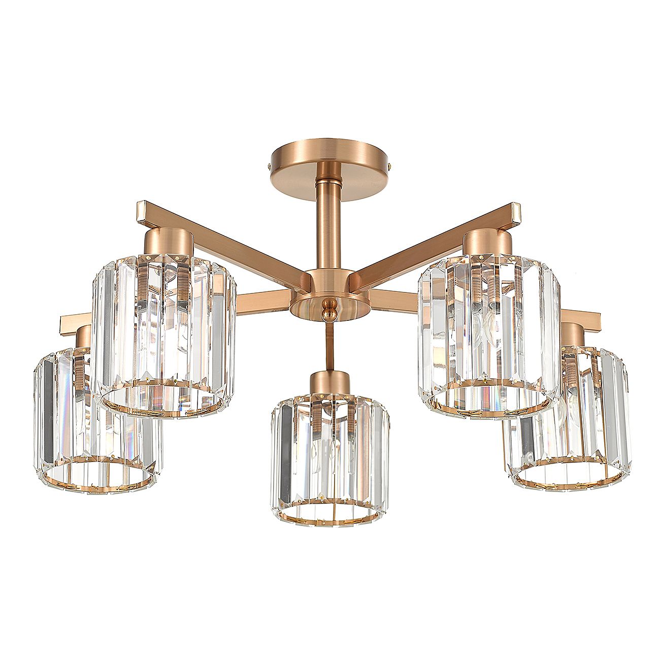 Потолочная люстра Escada Adorn 692/5P Сopper Потолочная люстра Escada Adorn 692/5P Сopper