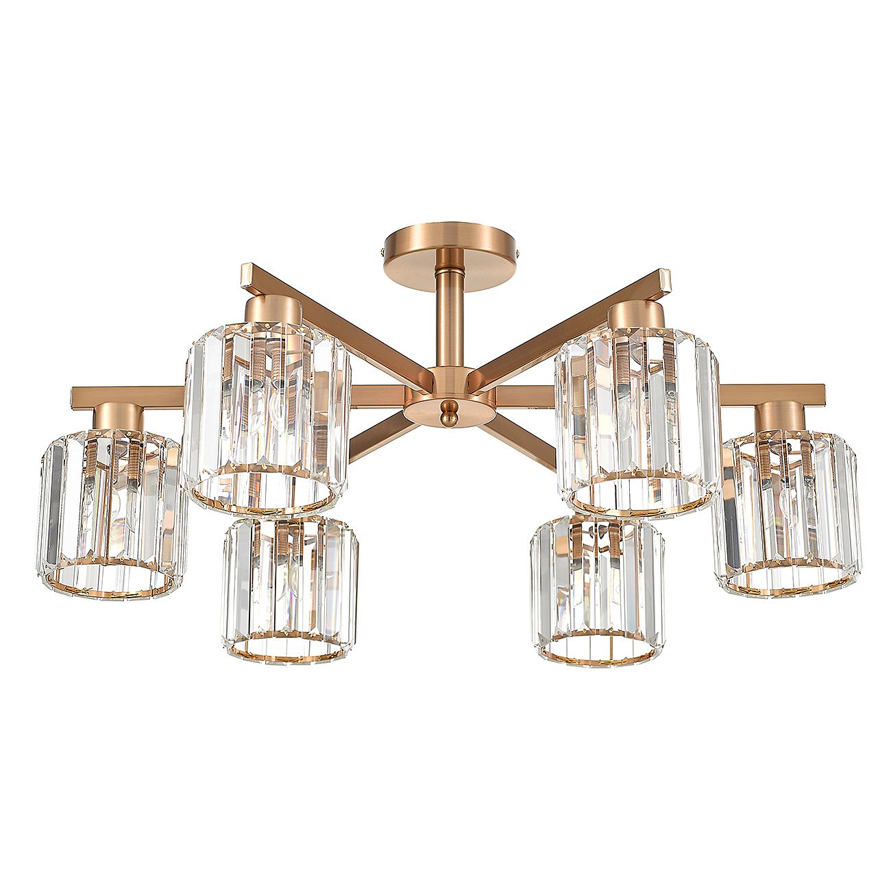 Потолочная люстра Escada Adorn 692/6P Сopper Потолочная люстра Escada Adorn 692/6P Сopper