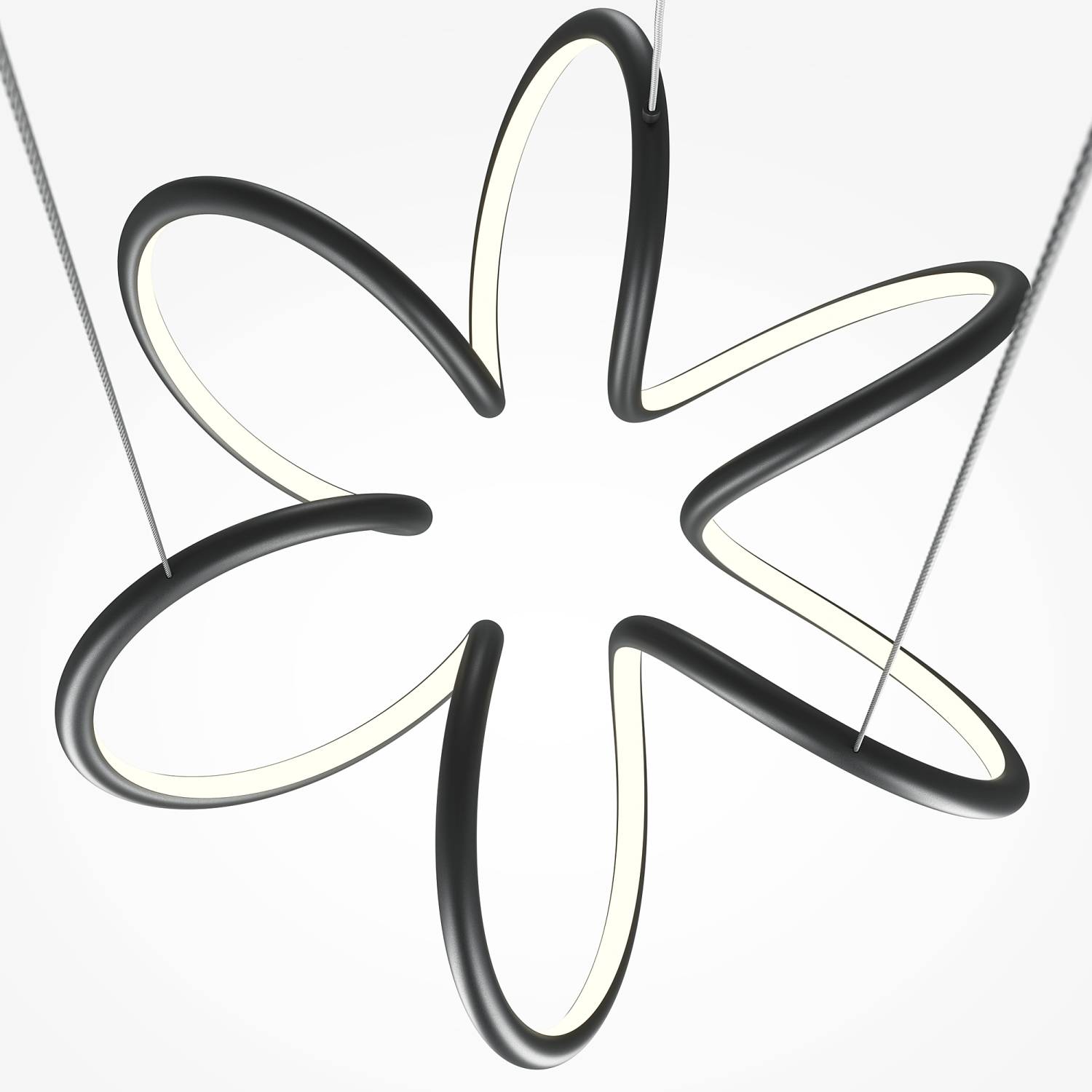 Подвесная люстра Maytoni Curve MOD241PL-L60BK Подвесная люстра Maytoni Curve MOD241PL-L60BK